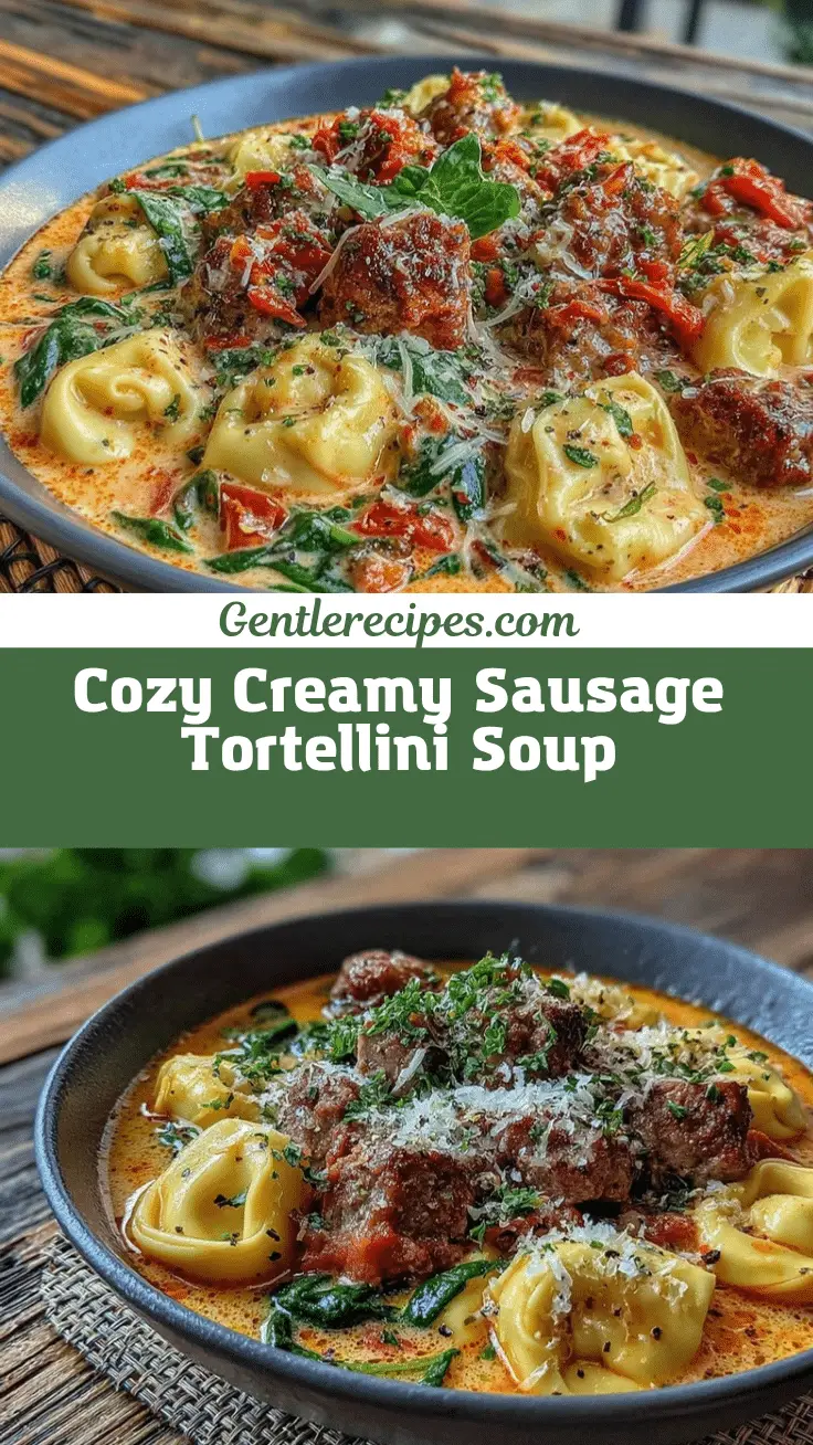 sausage tortellini soup recipe