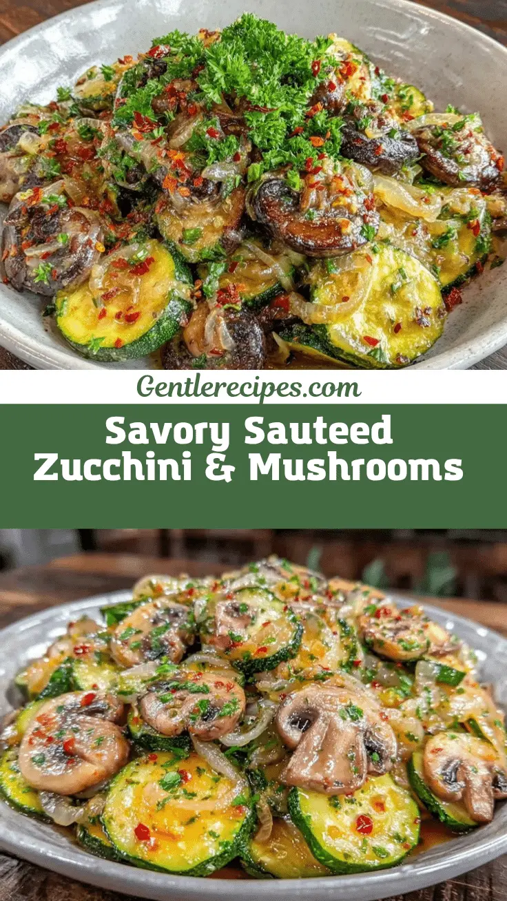 sauteed zucchini and mushrooms recipe