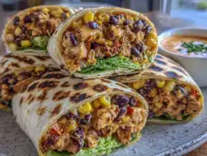 Home 4 Southwest Chicken Wraps - featured image