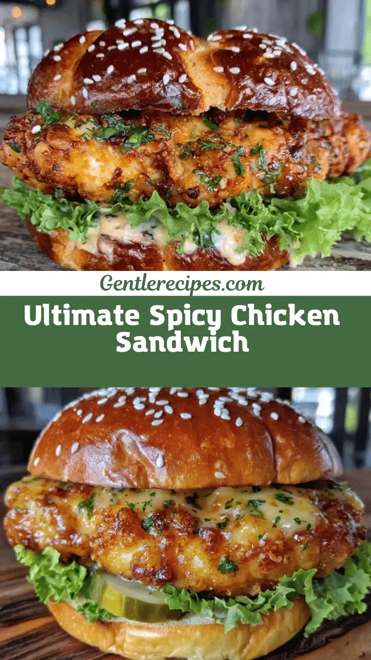 spicy chicken sandwich recipe