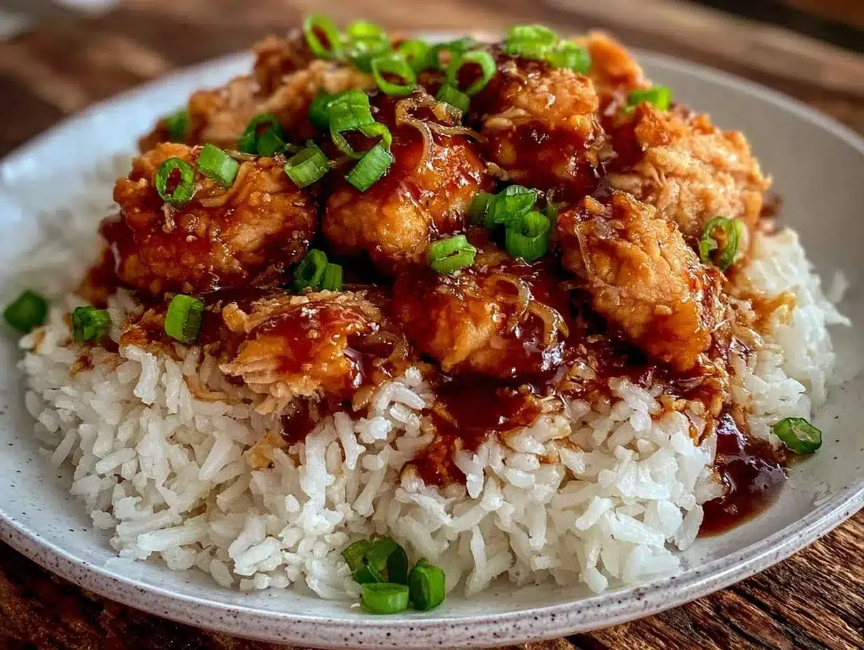 Sticky Bourbon Chicken Recipe – Easy Sweet & Savory Dinner 4 sticky bourbon chicken preparation steps