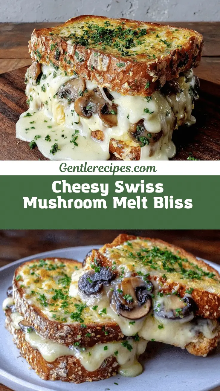 Irresistible Swiss Mushroom Melt Sandwich Recipe You’ll Love 5 Swiss Mushroom Melt recipe