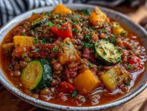 Vegetarian Lentil Stew - featured image