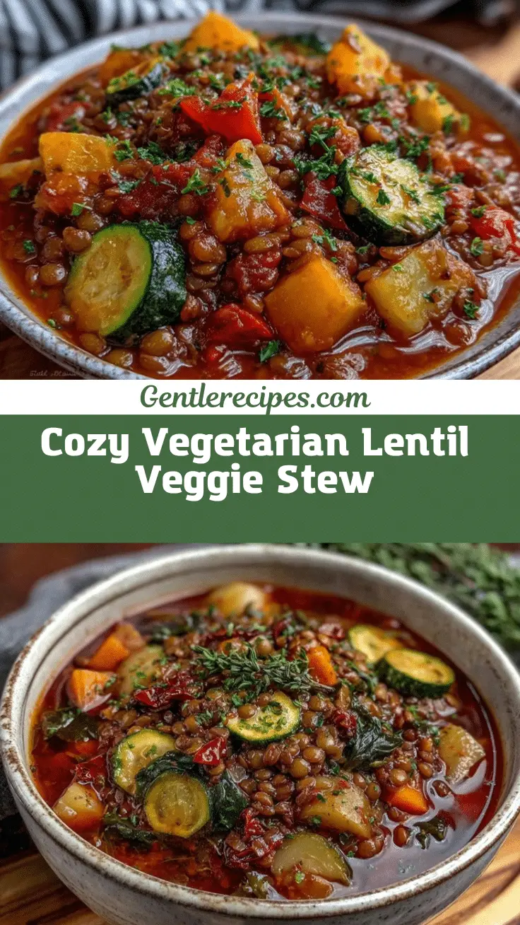 Vegetarian Lentil Stew recipe