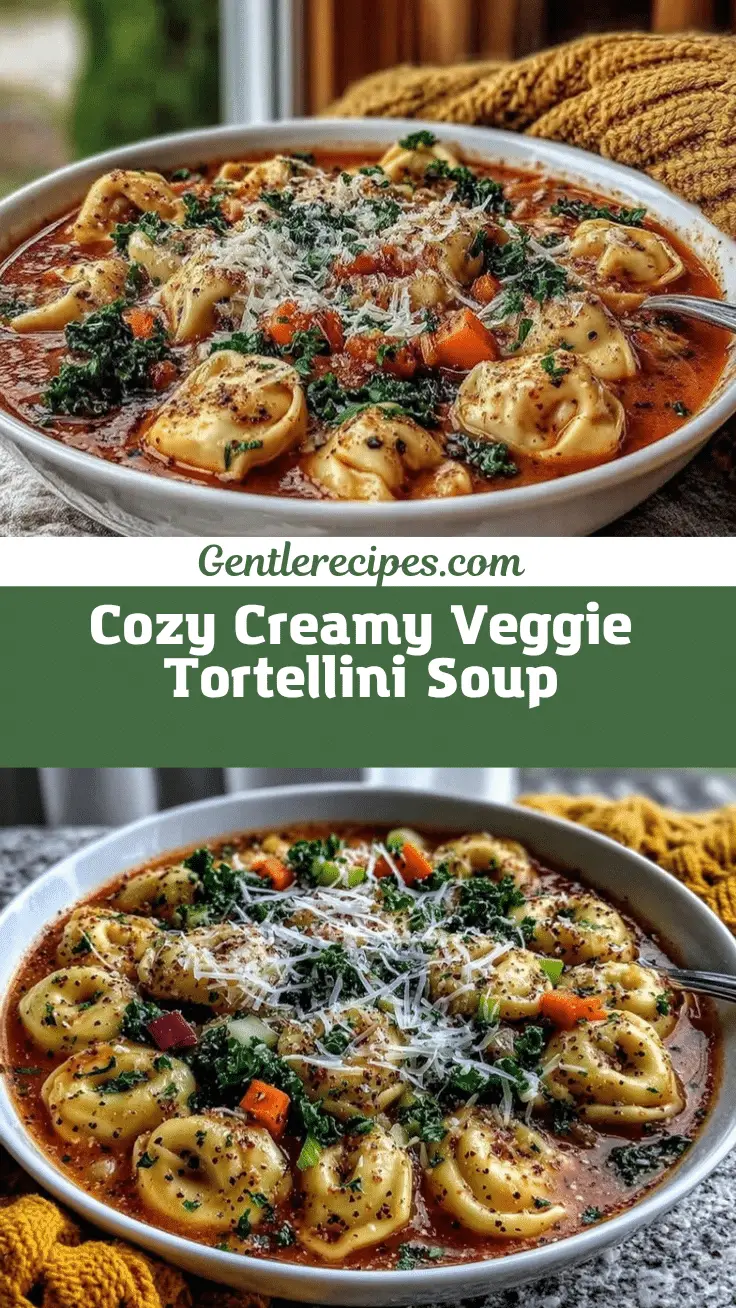 veggie tortellini soup recipe