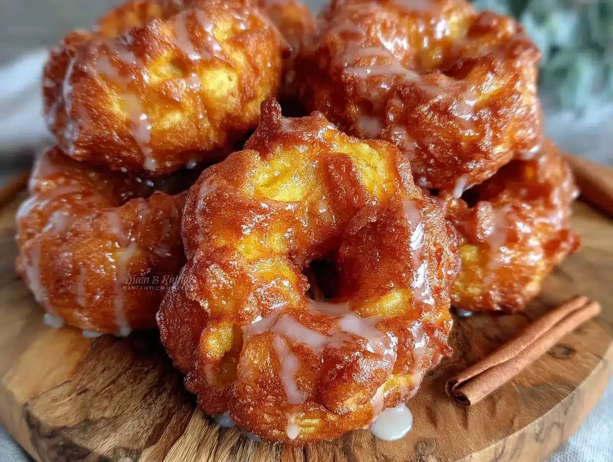 Air Fryer Apple Fritters Recipe Easy Glazed Donut Shop Style 4 air fryer apple fritters preparation steps