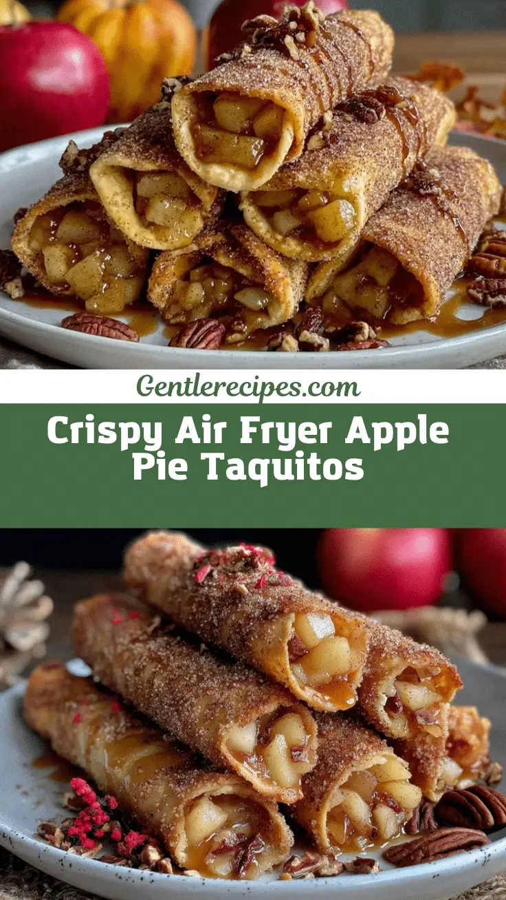 Air Fryer Apple Pie Taquitos Recipe – Easy Crispy Fall Dessert 5 air fryer apple pie taquitos recipe