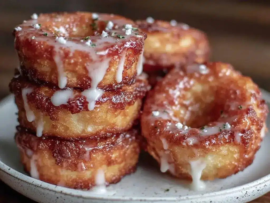air fryer biscuit donuts - featured image