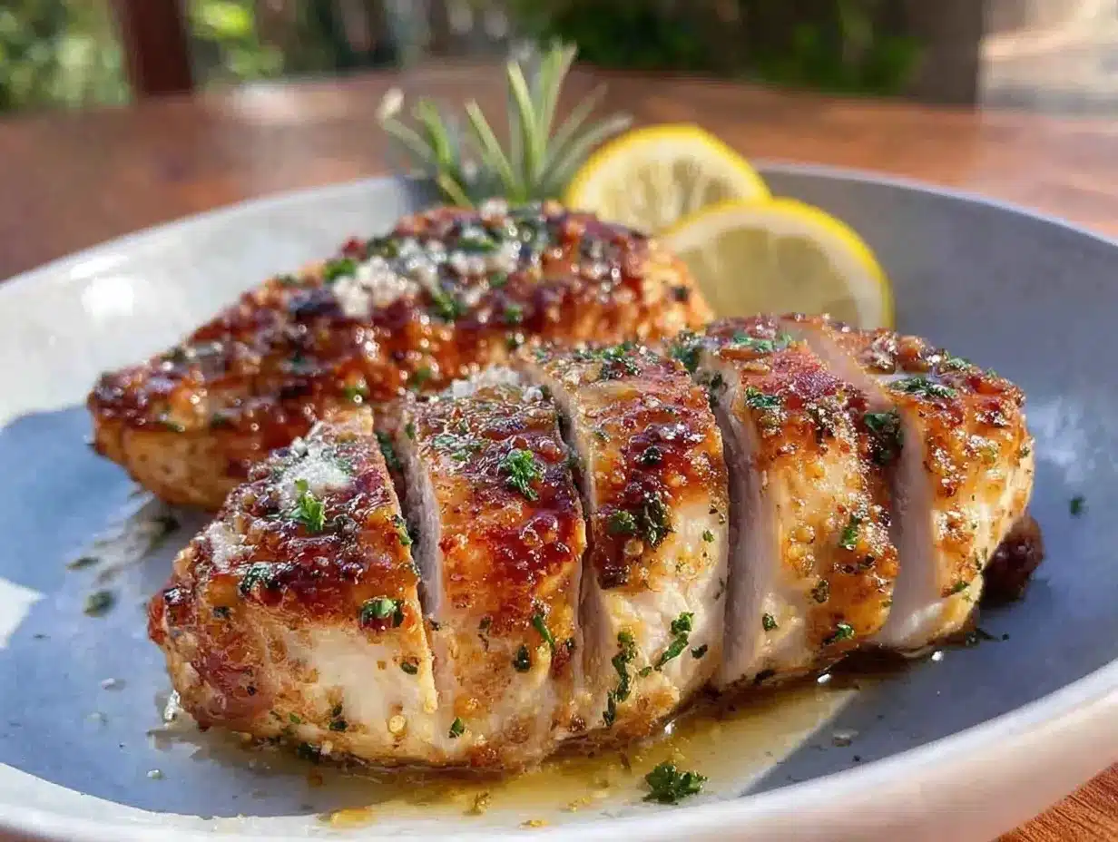 Juicy Air Fryer Chicken Breast Recipe - Easy, Cozy Fall Soup Topper 4 air fryer chicken breast preparation steps