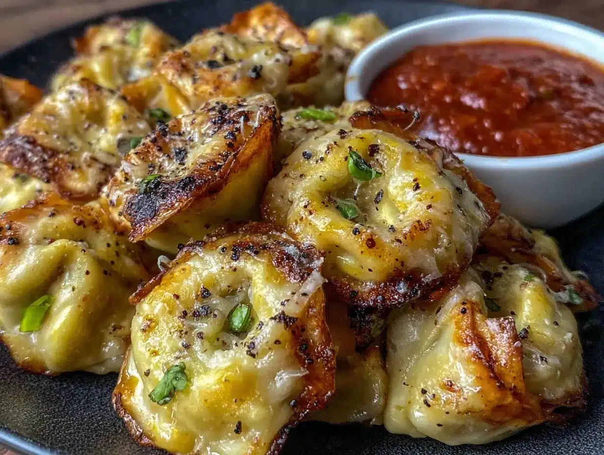 Air Fryer Tortellini Bites Recipe – Easy Crispy Snack or Dinner 4 air fryer tortellini bites preparation steps