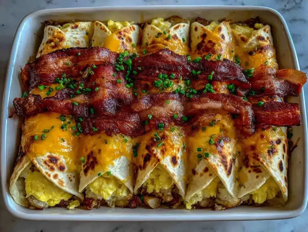 baked breakfast tacos - featured image