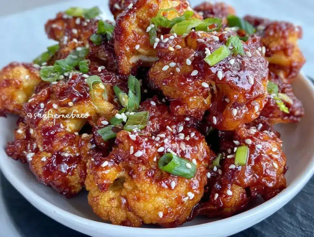 baked cauliflower bites - featured image