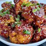 baked cauliflower bites - featured image