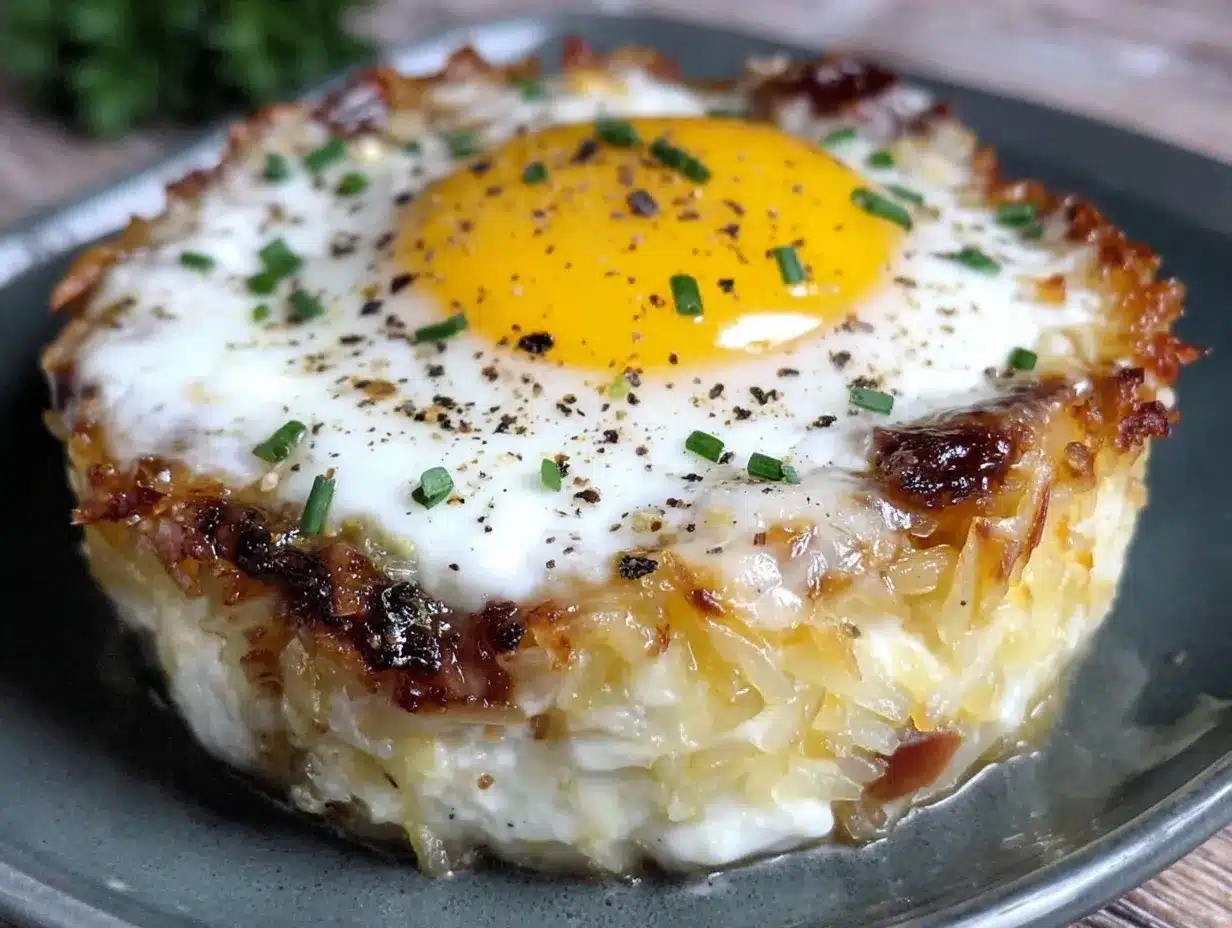 Baked Eggs Napoleon Recipe Perfect for Easy Valentine’s Day Brunch 4 Baked Eggs Napoleon preparation steps