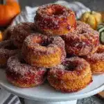 baked pumpkin donuts - featured image