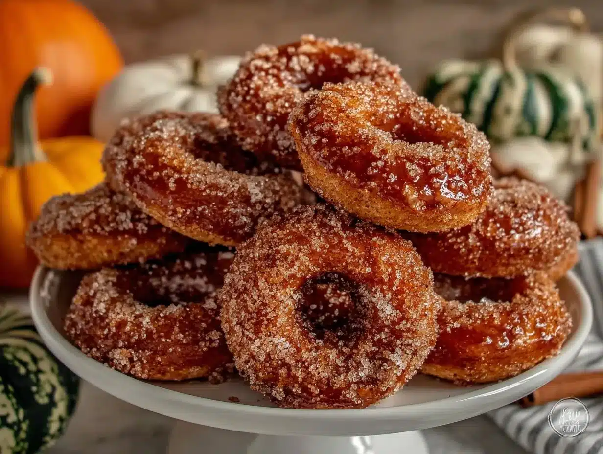Baked Pumpkin Donuts Recipe – Easy Homemade Fall Breakfast Treat 4 baked pumpkin donuts preparation steps