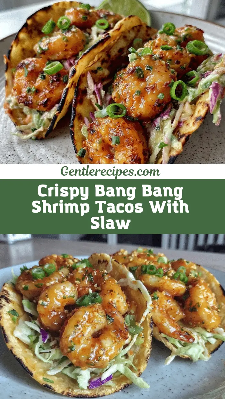 Bang Bang Shrimp Tacos Recipe: Easy Spicy Dinner with Fresh Slaw 5 Bang Bang Shrimp Tacos recipe