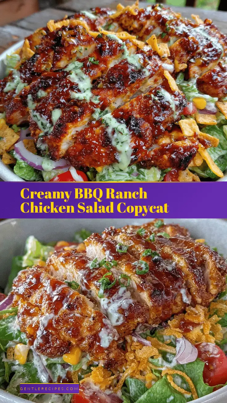 Savory Cheesecake Factory Barbeque Ranch Chicken Salad Recipe Easy Copycat Guide 5 Barbeque Ranch Chicken Salad recipe