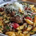 beef pasta recipe - featured image