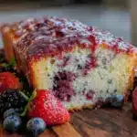 berry loaf bread - featured image