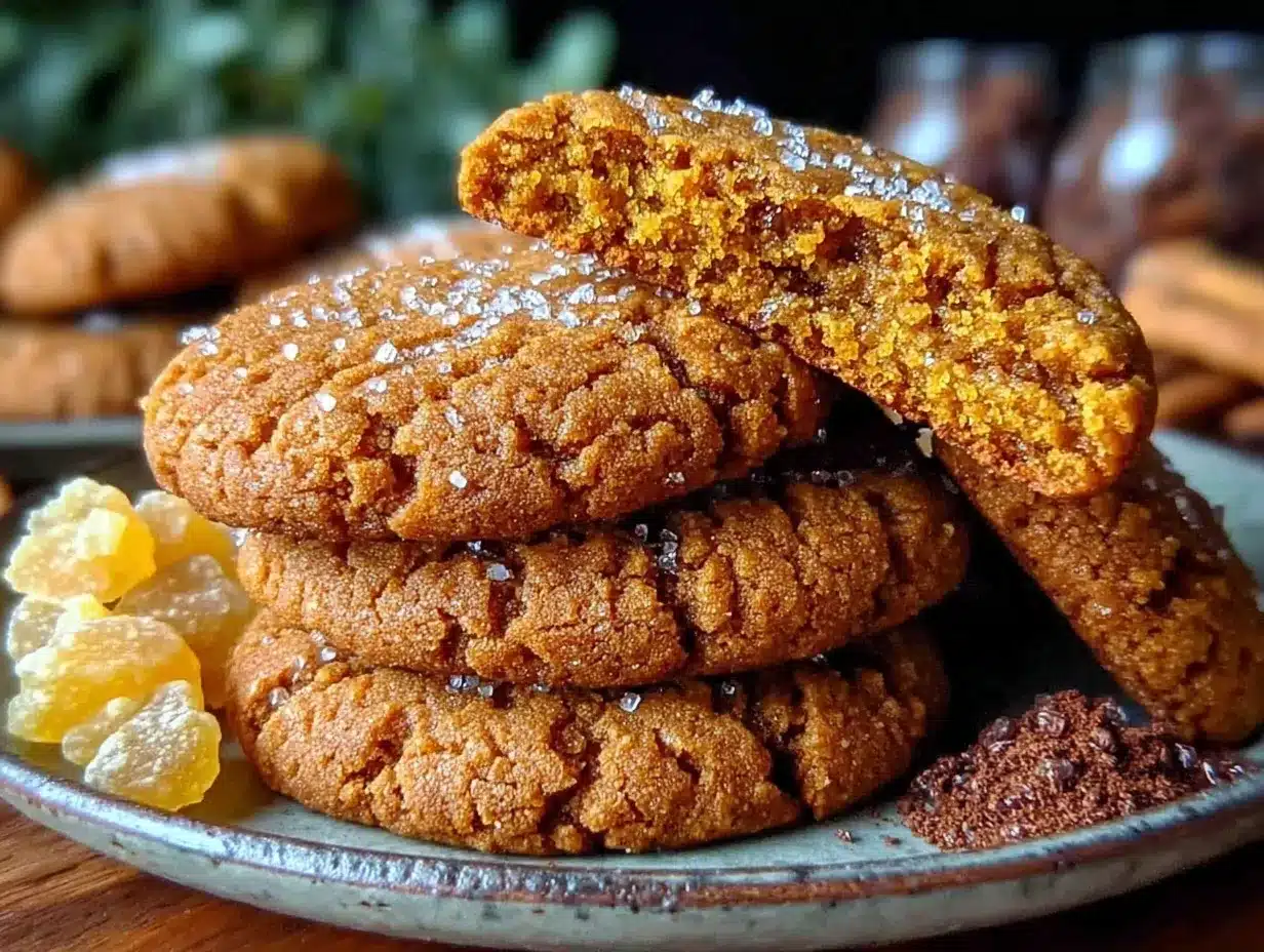 Big Soft Ginger Cookies Recipe Easy Homemade Cozy Treat for Fall 4 big soft ginger cookies preparation steps