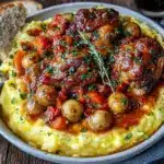 Braised Chicken in Red Wine - featured image