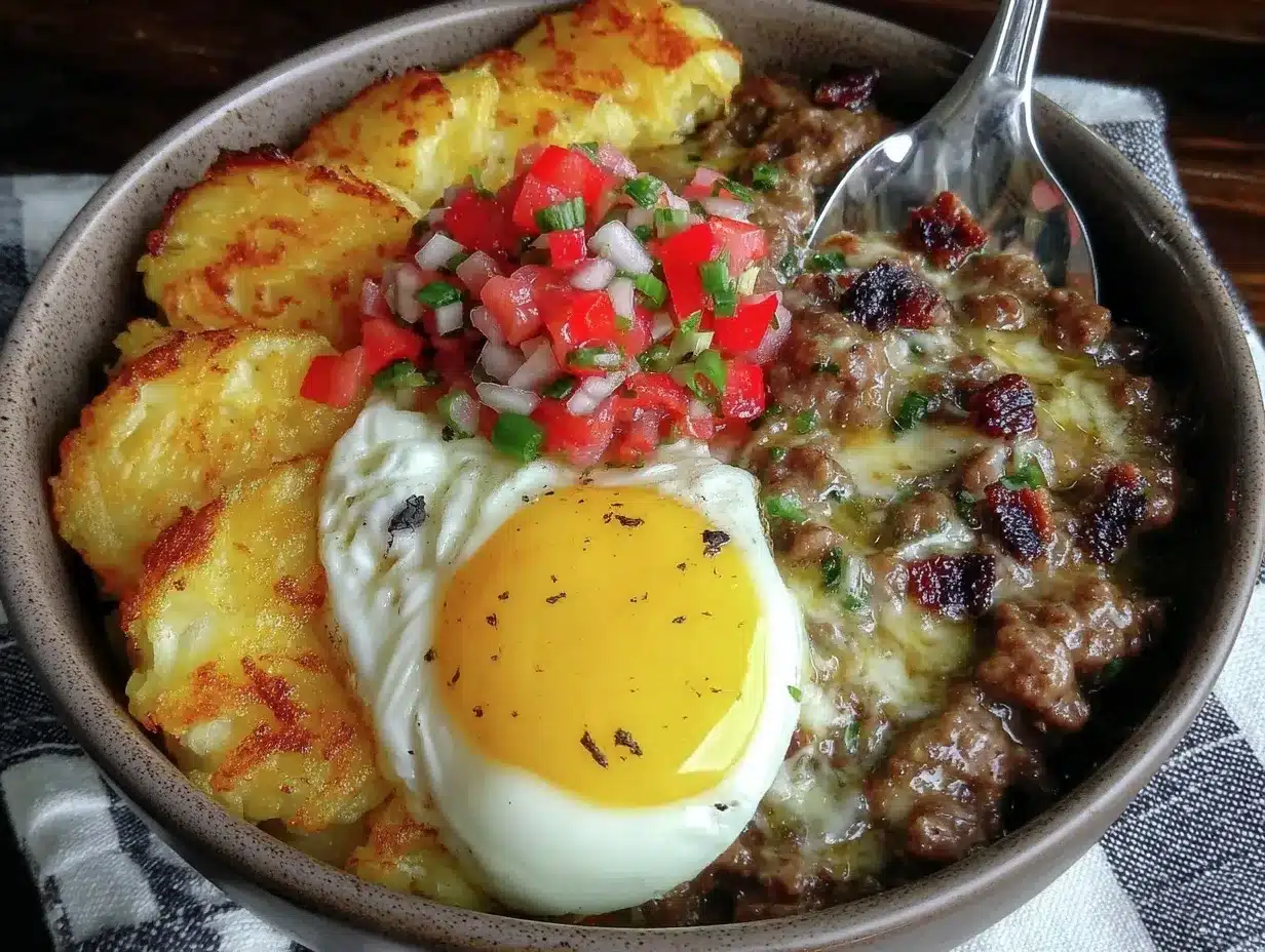 Savory Breakfast Chili and Eggs Recipe for the Perfect Valentine’s Day Brunch 4 breakfast chili and eggs preparation steps