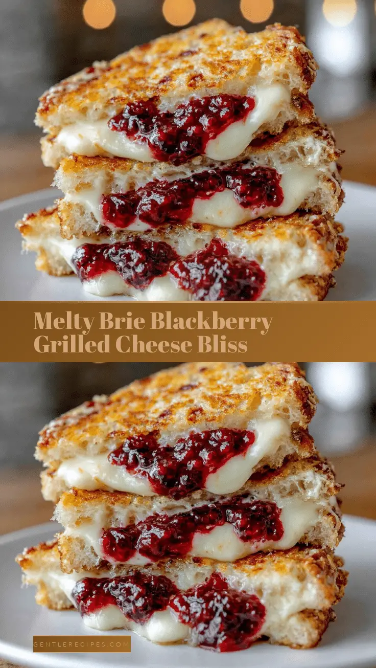 Irresistible Brie Blackberry Grilled Cheese Recipe Easy Gourmet Lunch Idea 5 brie blackberry grilled cheese recipe