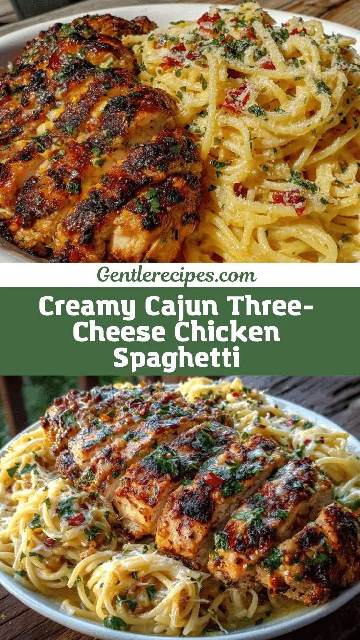 Cajun Three-Cheese Chicken Spaghetti Recipe: Best Easy Dinner Tonight 5 Cajun Three-Cheese Chicken Spaghetti recipe