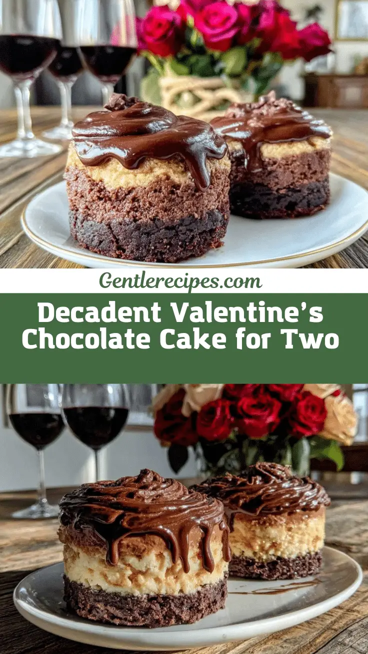 Chocolate Cake for Two Easy Recipe – Best Valentine’s Day Dessert 5 chocolate cake for two recipe