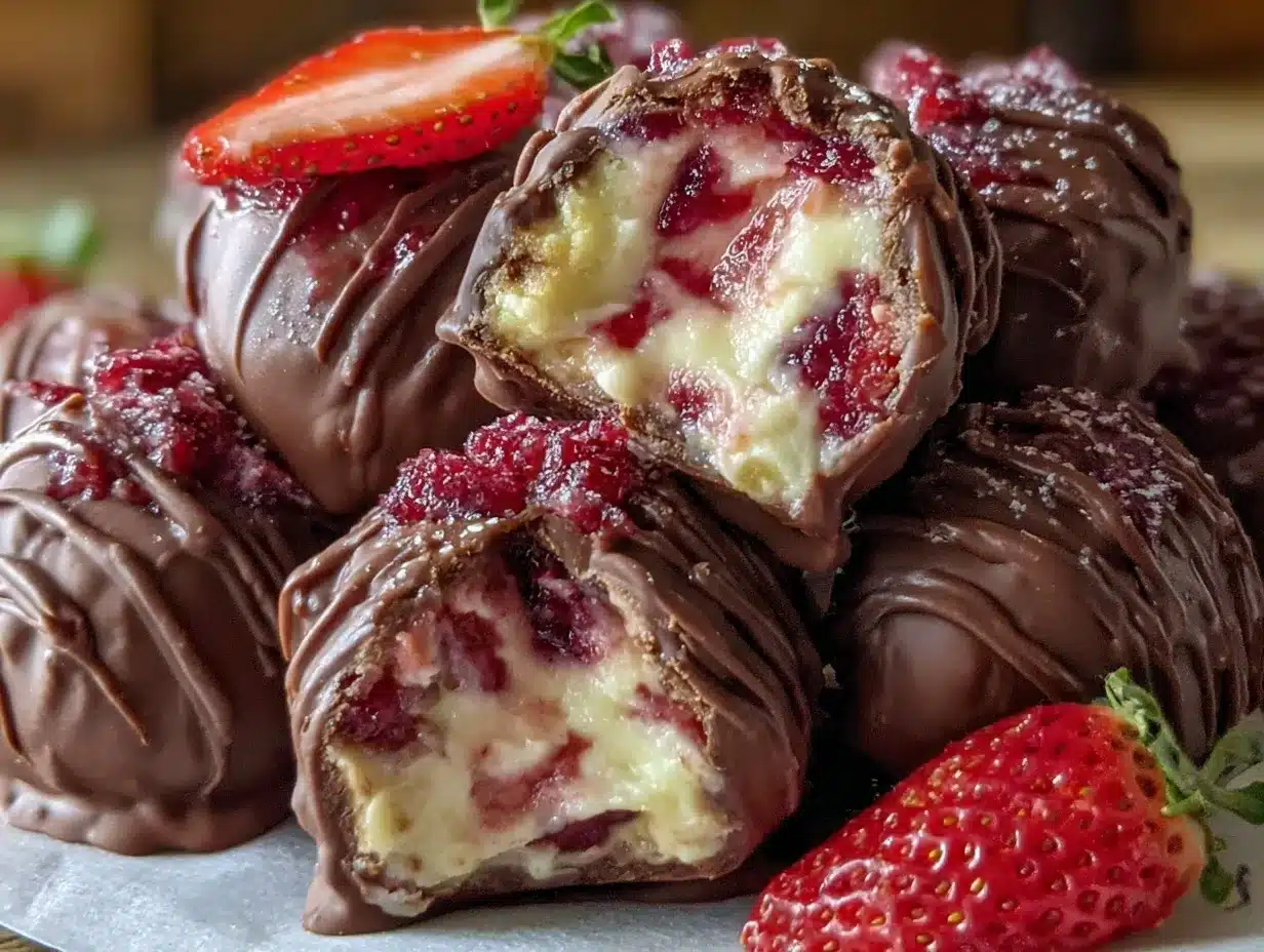 Chocolate Strawberry Yogurt Clusters Easy Valentine’s Day Treat 4 chocolate strawberry yogurt clusters preparation steps