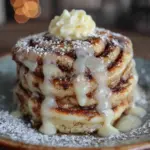 cinnamon roll pancakes - featured image