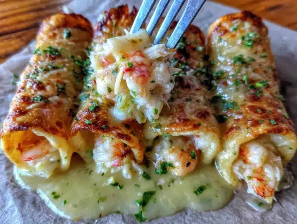 Crab Shrimp Queso Tubes - featured image