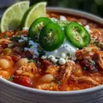 creamy Cajun white chicken chili - featured image