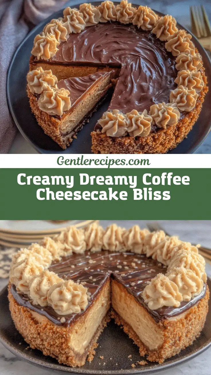 Creamy Coffee Cheesecake Recipe – Easy Chocolate Ganache Dessert 5 creamy coffee cheesecake recipe recipe