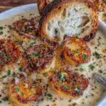 Creamy Country French Garlic Soup - featured image