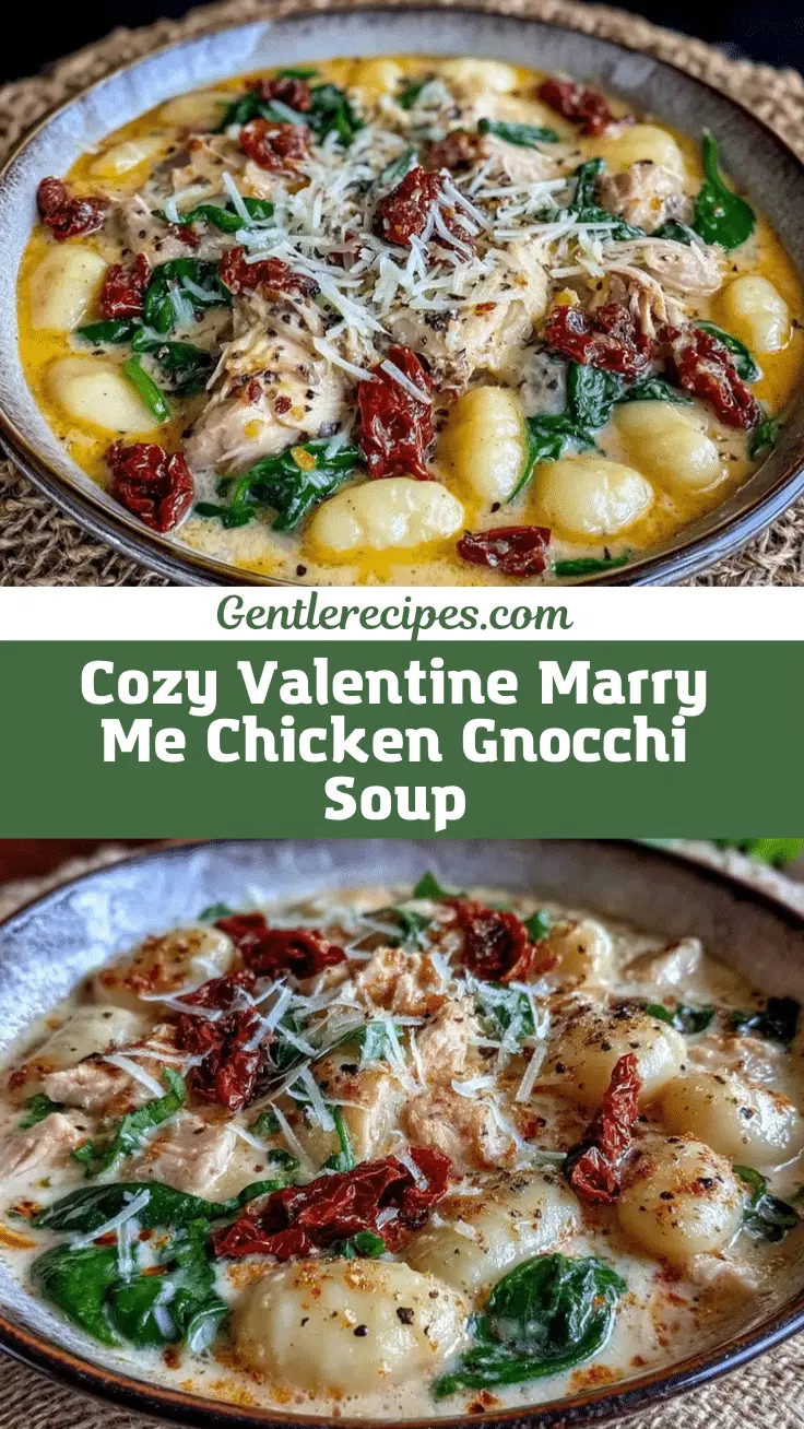 Creamy Marry Me Chicken Gnocchi Soup Recipe for a Cozy Valentine’s Dinner 5 Creamy Marry Me Chicken Gnocchi Soup recipe