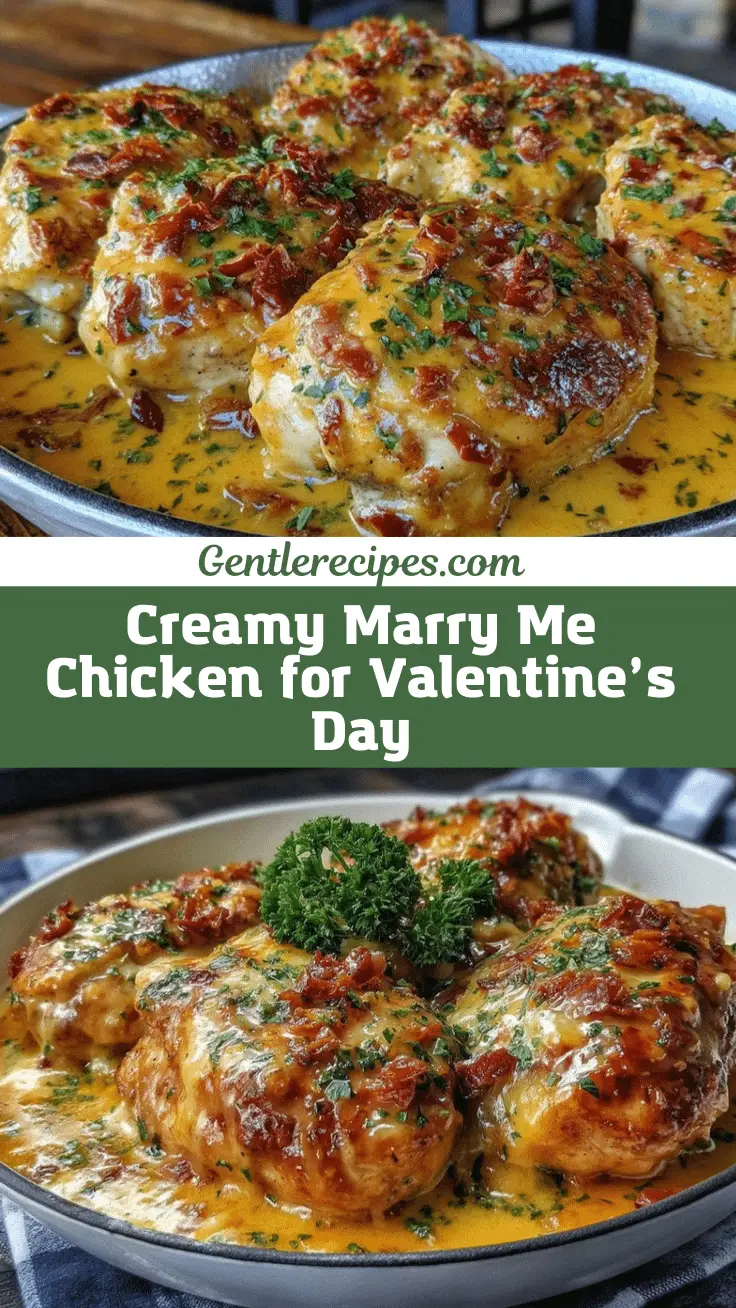 Creamy Marry Me Chicken Recipe Easy Romantic Valentine’s Dinner 5 creamy Marry Me Chicken recipe