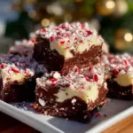 creamy peppermint fudge - featured image