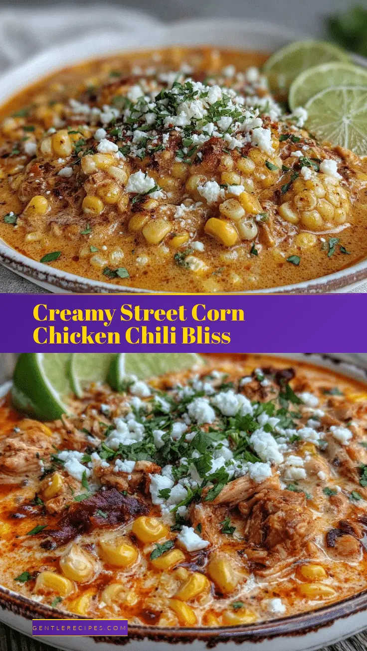 Creamy Street Corn Chicken Chili Recipe Easy Unique Fall Chili Idea 5 Creamy Street Corn Chicken Chili recipe