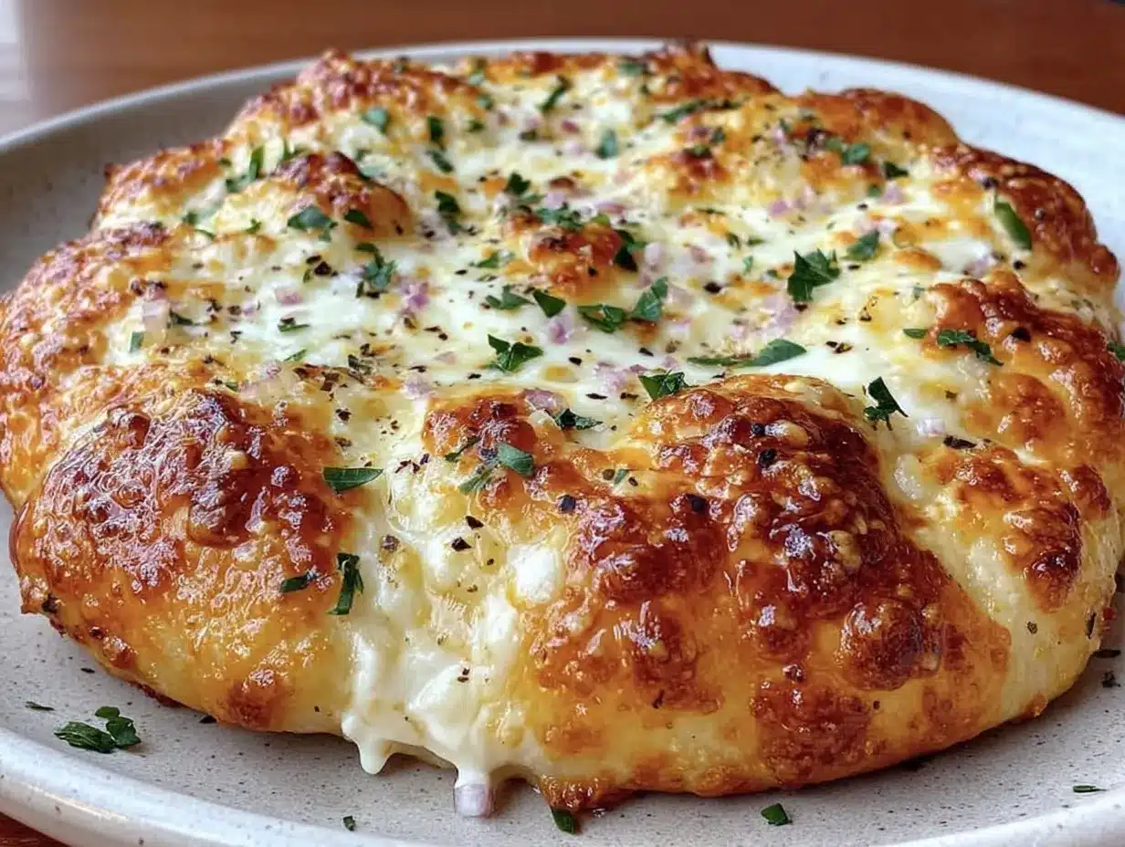 Creamy White Garlic Pizza Sauce Recipe Easy Homemade White Pizza Sauce 4 creamy white garlic pizza sauce preparation steps