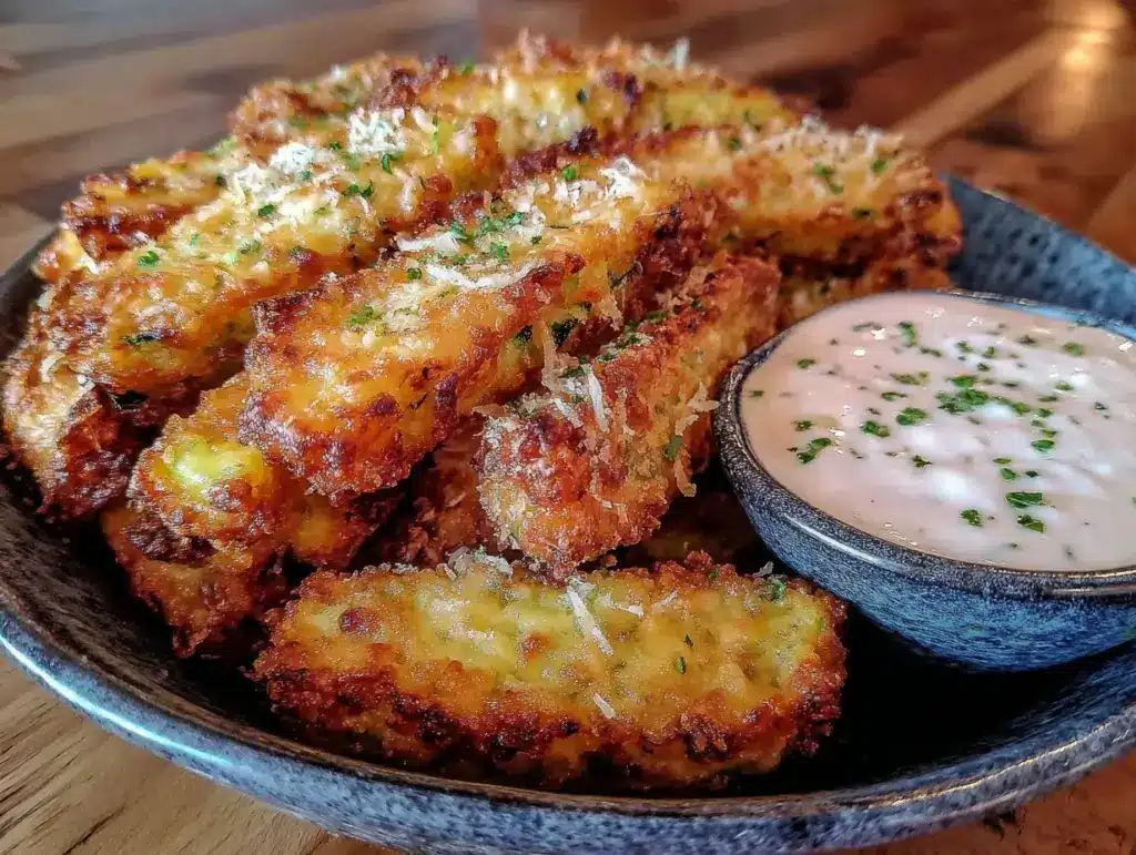 crispy Parmesan zucchini fries - featured image