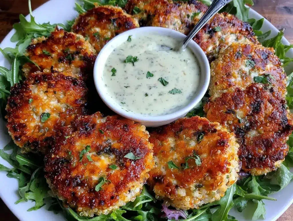 Home 1 crispy quinoa patties - featured image
