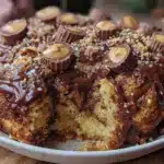 Crock-Pot Peanut Butter Cup Cake - featured image