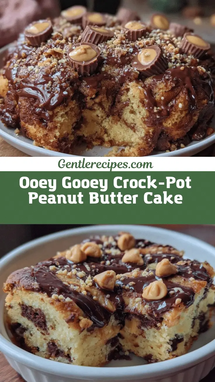 Crock-Pot Peanut Butter Cup Cake Recipe Easy Dessert for Cozy Nights 5 Crock-Pot Peanut Butter Cup Cake recipe
