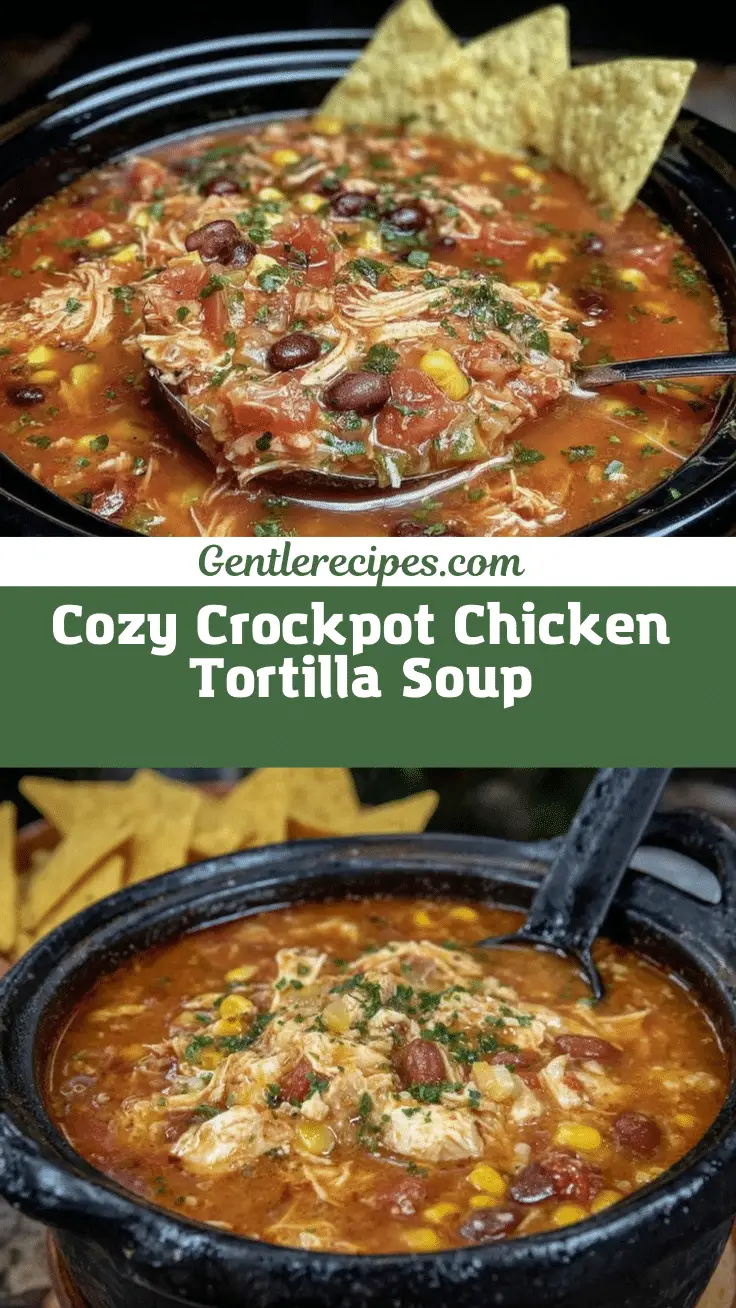 Crockpot Chicken Tortilla Soup: Easy Homemade Dinner Recipe 5 crockpot chicken tortilla soup recipe