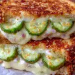 dill pickle grilled cheese - featured image