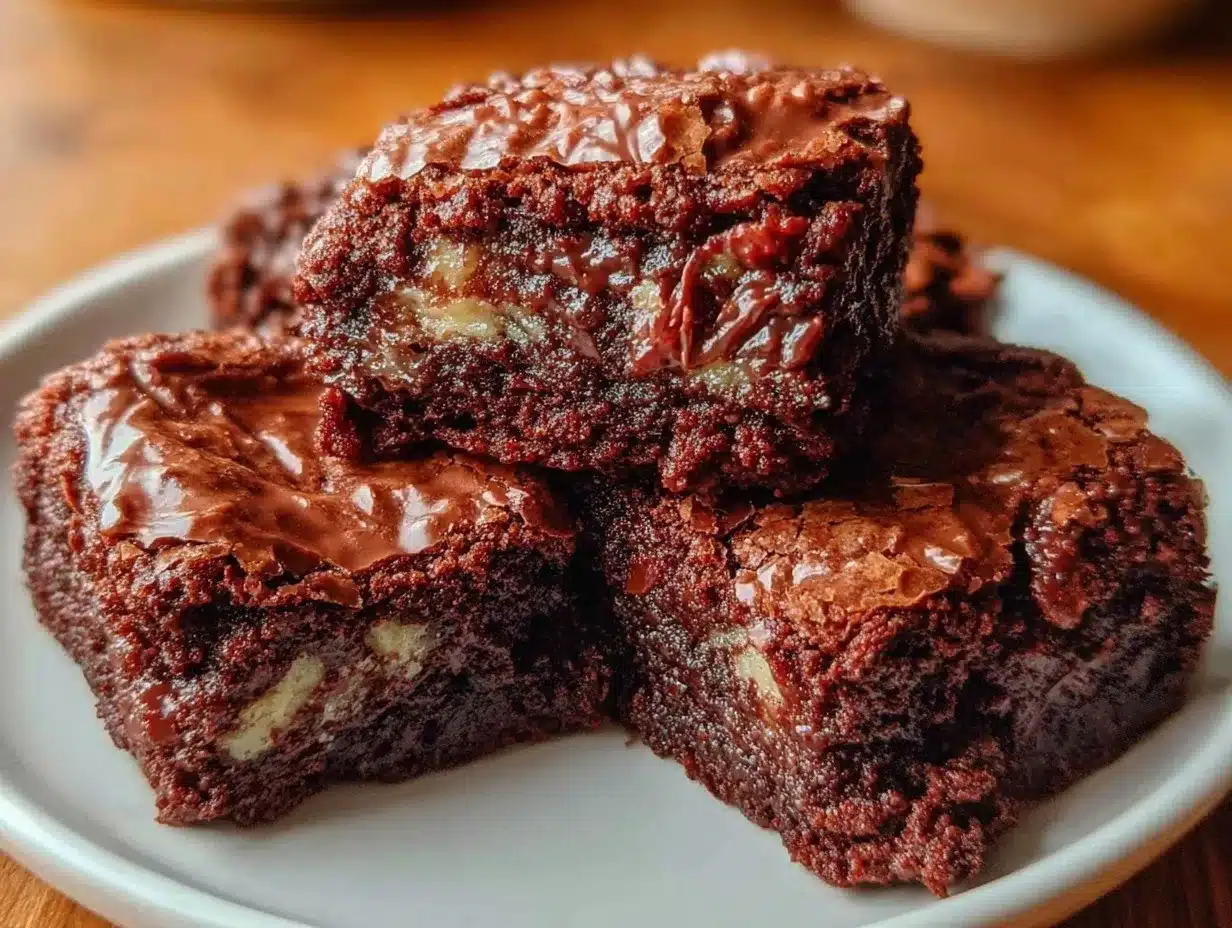 Easy 3-Ingredient Nutella Brownies Recipe Perfect for Any Occasion 4 easy 3-ingredient Nutella brownies preparation steps