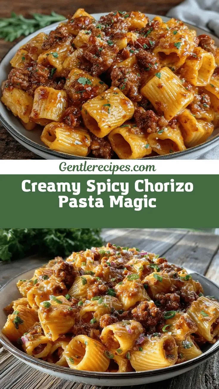 Easy Chorizo Pasta With Cream Sauce – Best 30-Minute Weeknight Dinner 5 easy chorizo pasta recipe