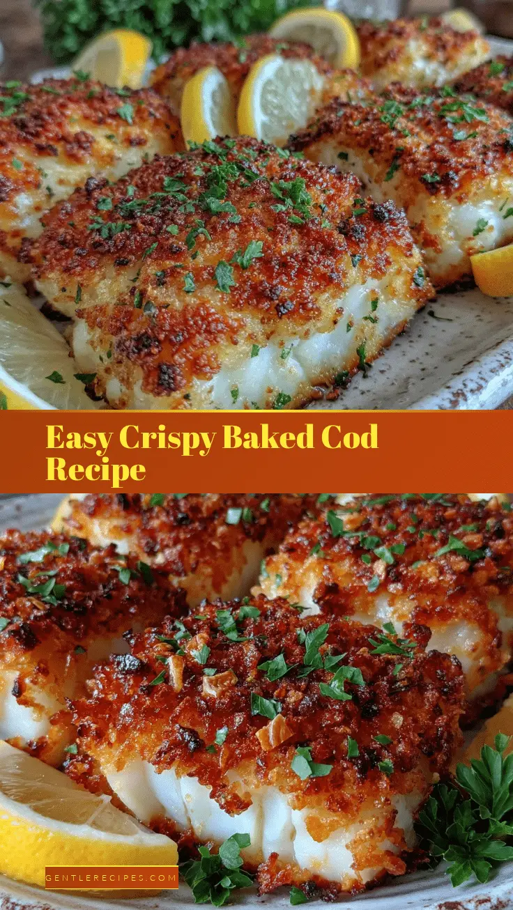 Easy Crispy Baked Cod Recipe with Fresh Herb Crust Perfect for Weeknight Dinners 5 easy crispy baked cod recipe recipe